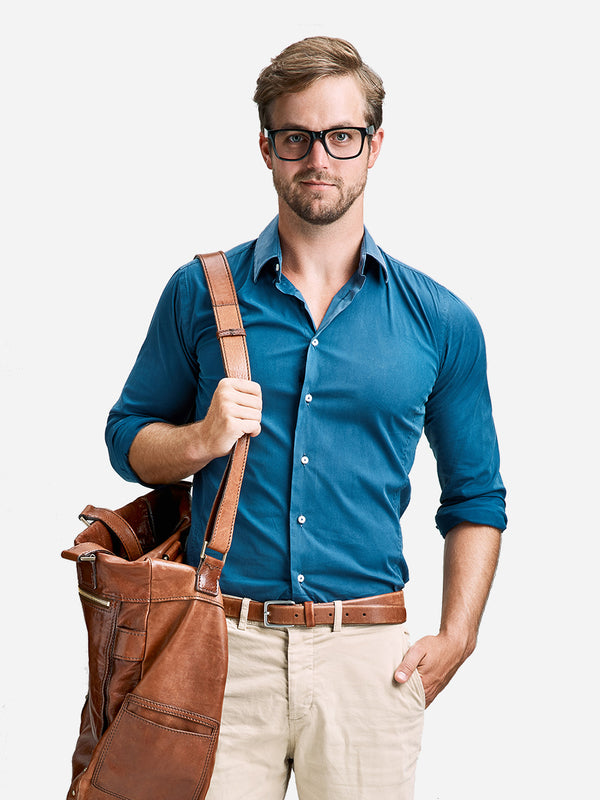 Checkered shirt with long sleeves